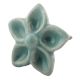 Sea Green Ceramic Flower Drawer Knob Online